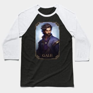 Gale, the Legendary Wizard of Waterdeep. Baldur's Gate 3 inspired funart Baseball T-Shirt